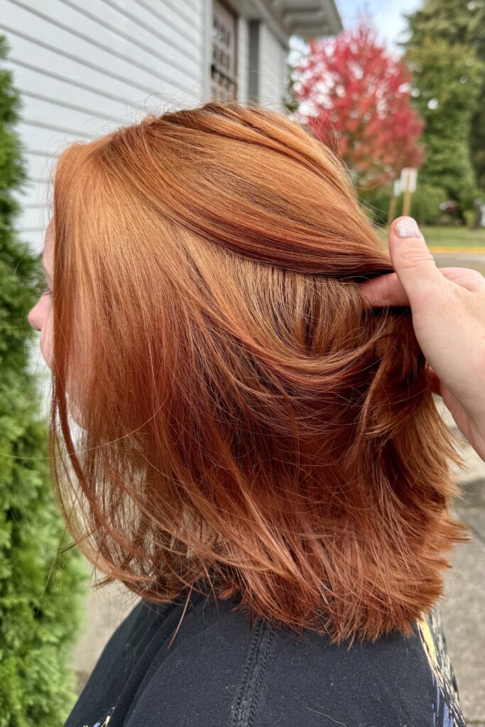 Touch-up hair color