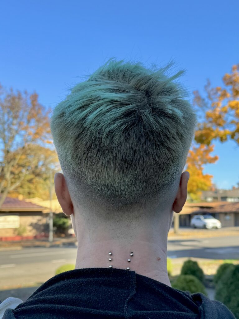 Short haircut