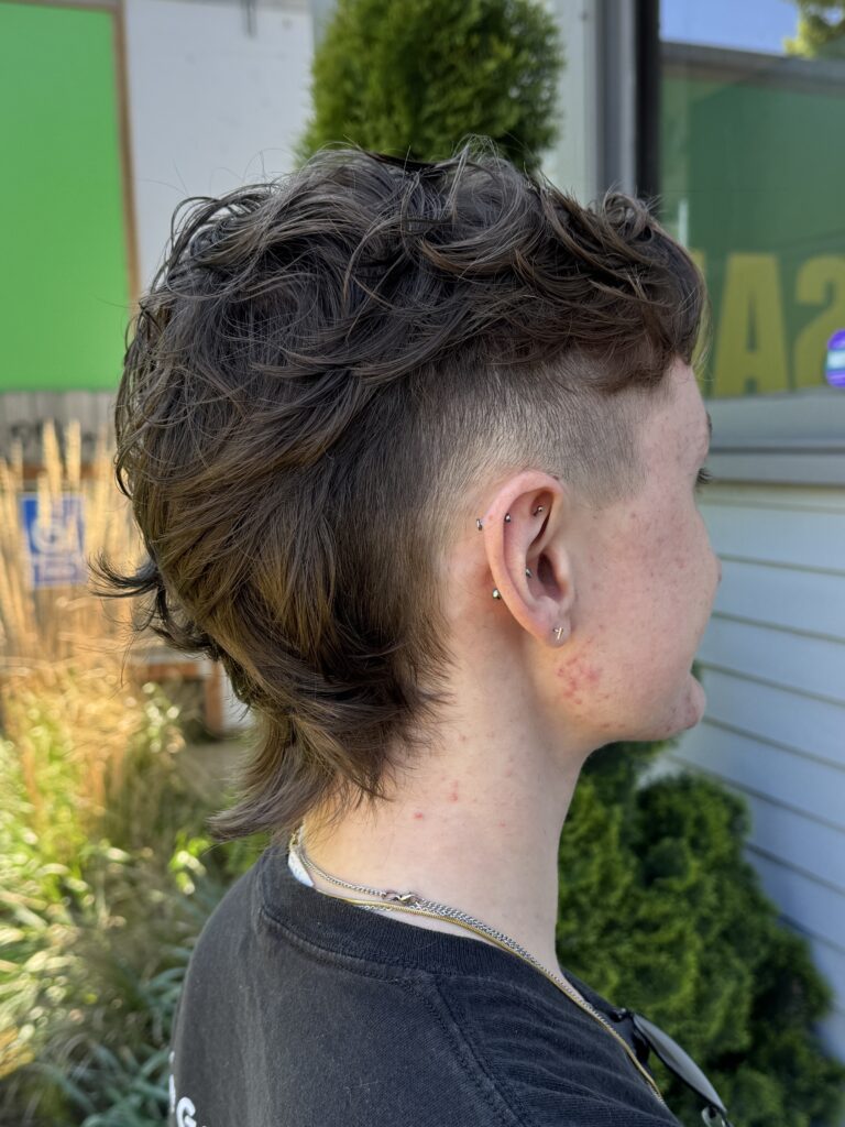 Modern mullet